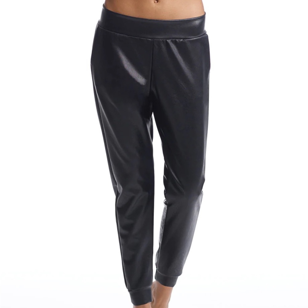 Commando Faux Leather Joggers